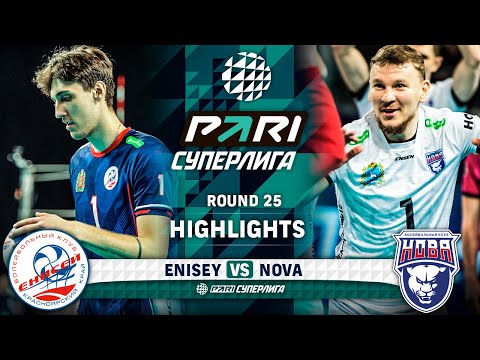 Видео: Enisey vs. Nova | HIGHLIGHTS | Round 25 | Pari SuperLeague 2024