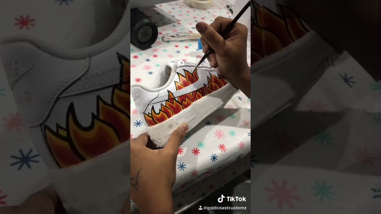 FIRE SHOE DESIGN YouTube