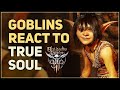 Goblins react to True Soul Illithid Wisdom Baldur's Gate 3