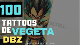 TATUAGENS DE VEGETA DRAGON BALL Z INCRÍVEIS