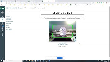 Taking An Exam Using Proctorio