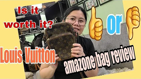 Louis Vuitton Amazon bag review | vintage crossbody bag #louisvuitton #lv #bag