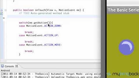 synapseindia android app Tutorial 1 32  Android s OnTouchListener and MotionEvent