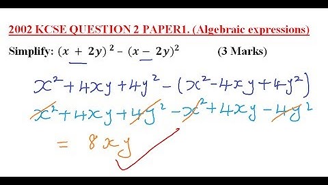 2002 KCSE MATHS QUESTION 2 PAPER 1