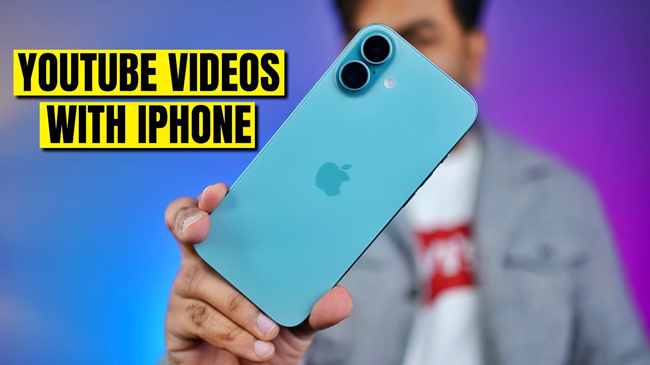 Shoot Professional YouTube Videos with your iPhone | How to Film With ...