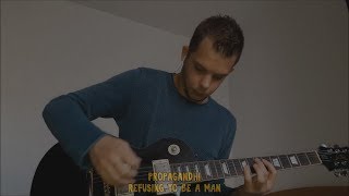 refusing to be a man (propagandhi guitar cover)
