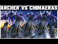 Grubby | WC3 4v4 | Archers vs Chimaeras!