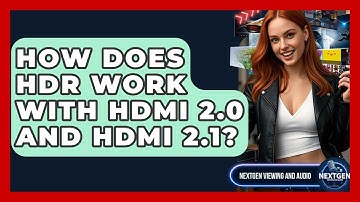 How Does HDR Work With HDMI 2.0 And HDMI 2.1? - NextGen Viewing and Audio