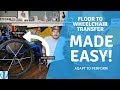Floor to Wheelchair Transfer: How to