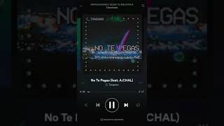 C. Tangana ft. Achal - No te pegas (audio)