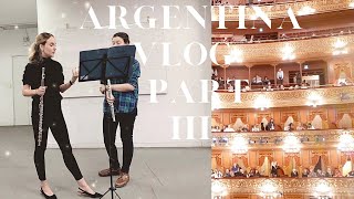 flute/violin masterclass & seeing the ballet at Teatro Colón! | Argentina 2019 vlog part III