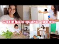 AGORA TEMOS MESA NA COZINHA - COLOCAMOS MEU GUARDA ROUPA