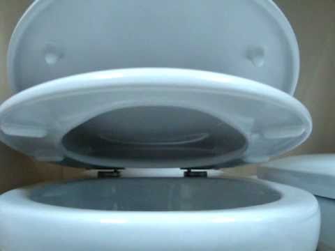 Унитаз Sanitrend с плавным опусканием - YouTube