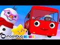 Wheels on the Bus Christmas - Little Baby Bum | Kids Cartoons & Nursery Rhymes | Moonbug Kids