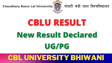 Cblu New Result || Reevaluation Result #cbluresult
