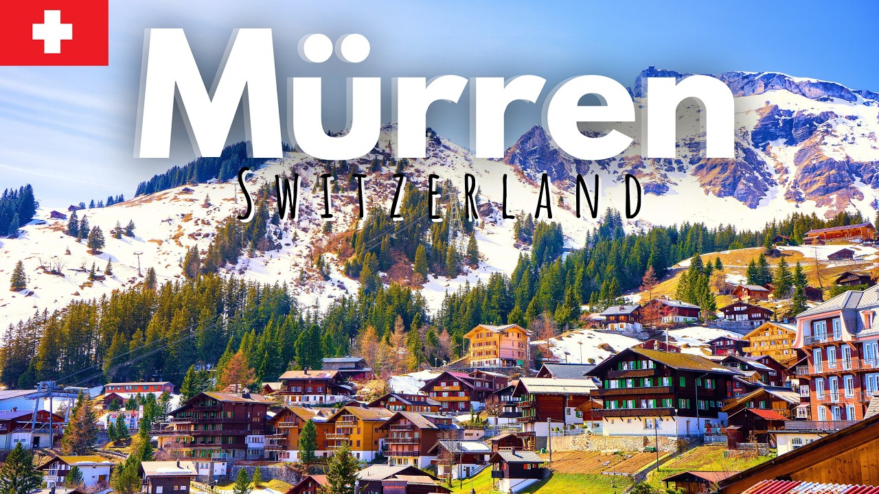 MÜRREN, SWITZERLAND: We Found Europe's Most Secluded Village! 🤯🇨🇭