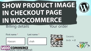 How to Show Product Images in Checkout Page in WooCommerce WordPress | Products Thumbnail