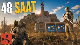 48 SAAT BOYUNCA RESMİ SUNUCUDA OYNAYIP ÇÖLE HÜKMETMEK! (EN HIZLI BAŞLANGICIM) - Rust Türkçe (Film)