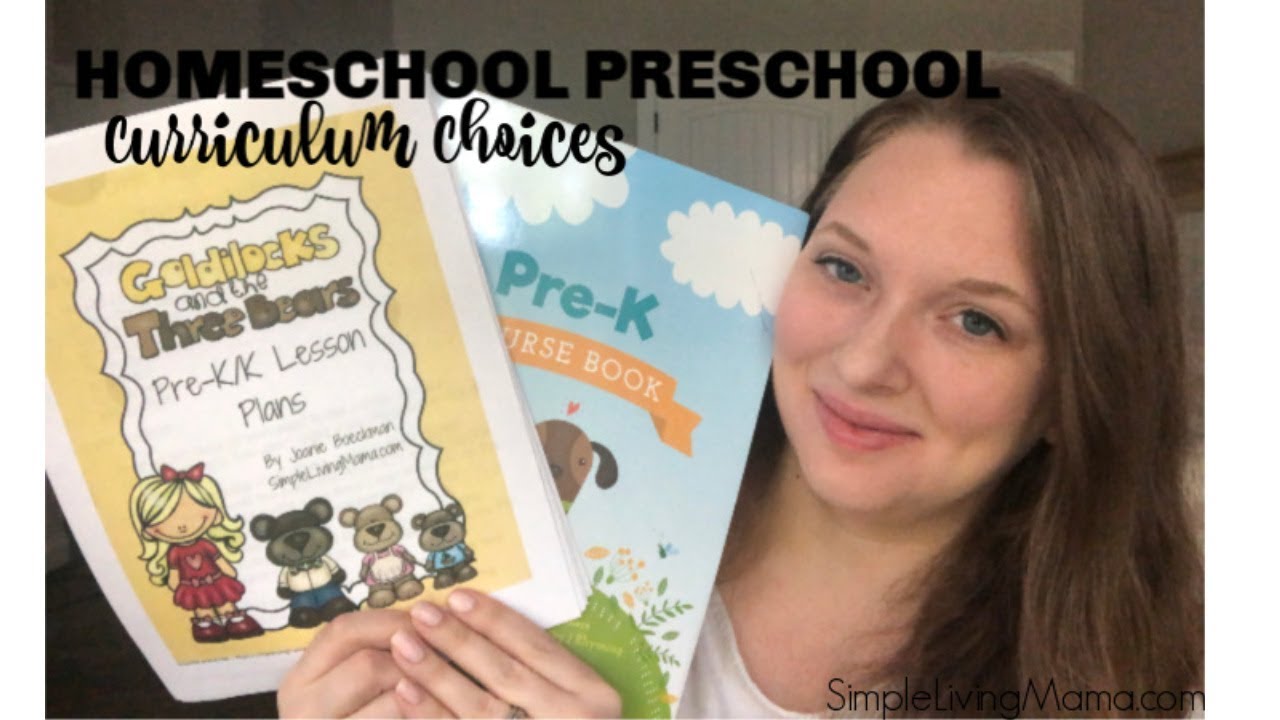 HOMESCHOOL PRESCHOOL CURRICULUM CHOICES 20192020 YouTube
