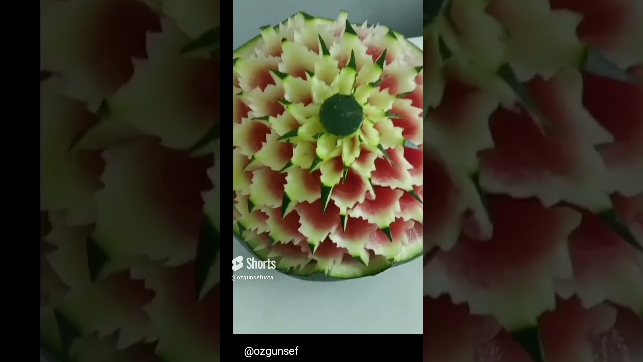 KARPUZ DEKORU Özgün Şef yemek tarifleri