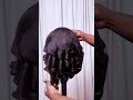 Curls preserved, styled and packed for later use #wigs #shorts #wigstyling