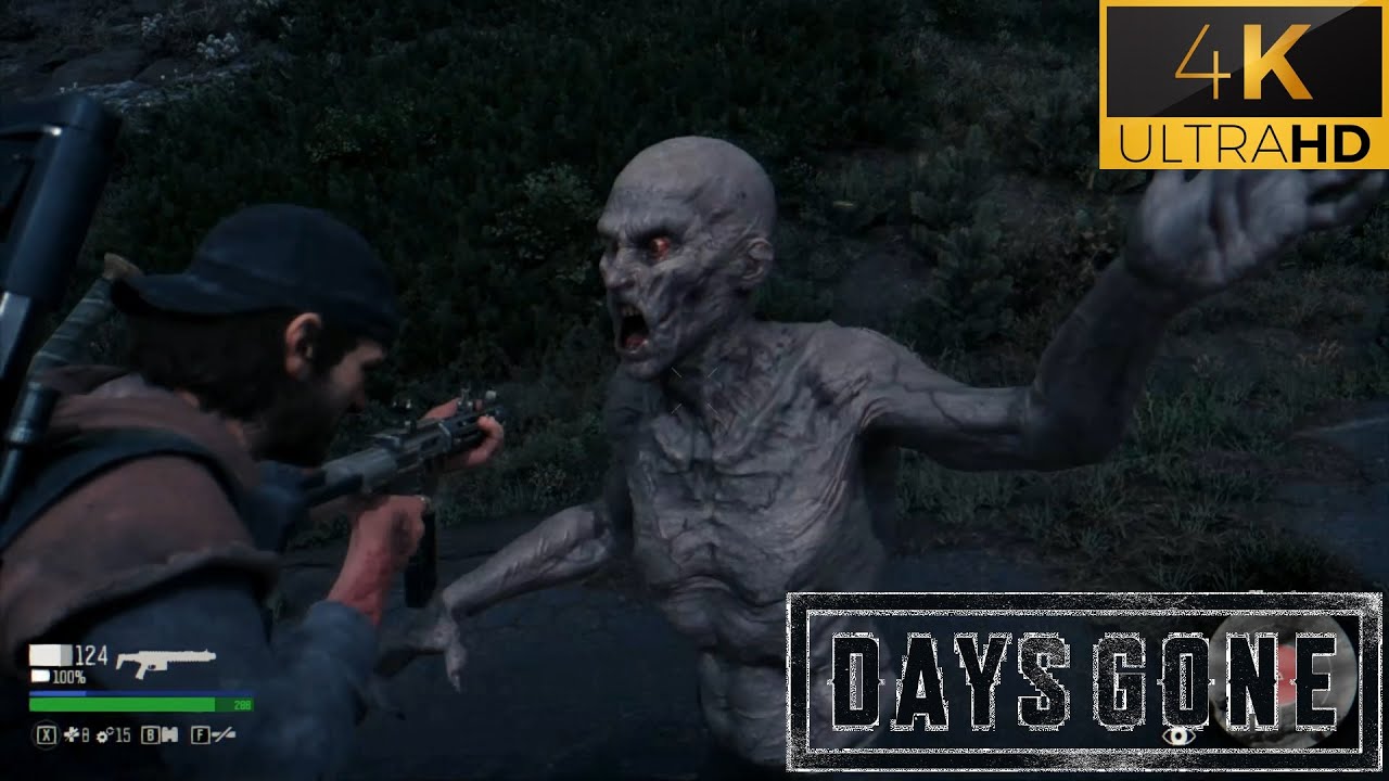 Days Gone Gameplay PC 4K Free Roam Max Graphics Settings [RTX 3080Ti]