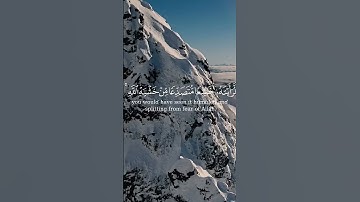 تلاوة خاشعة من سورة الحشر "لو أنزلنا هذا القرآن على جبل لرأيته خاشعا " بصوت ياسر الدوسري