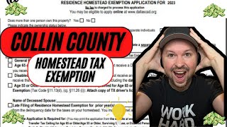 Collin County: Homestead Tax Exemption