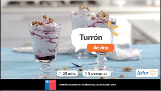 Turrón de Vino - #RecetasLider