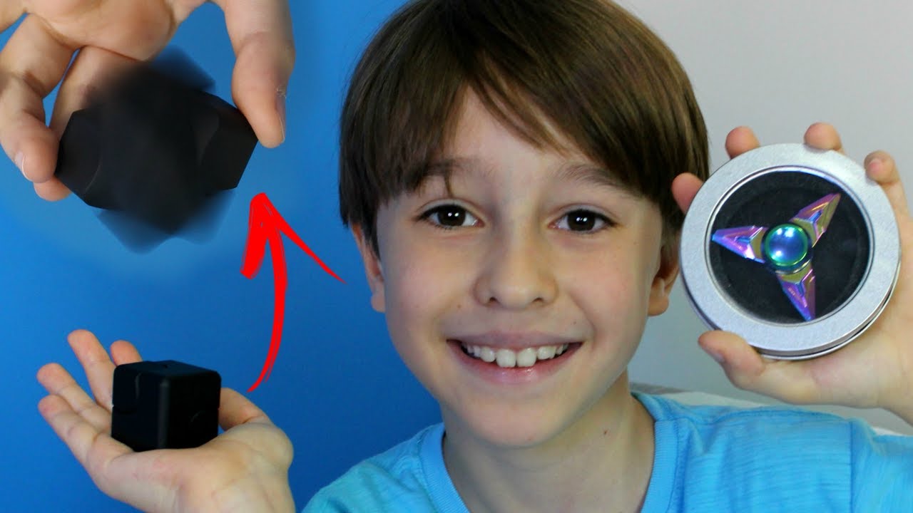 FIDGET SPINNER CUBE MUITO LEGAL!! NOVOS SPINNERS PARA MINHA COLEÇÃO