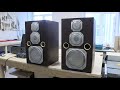 Реставрация 35АС-021 Эстония  Restoration of speakers from the USSR 35AC-021 Estonia