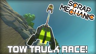 multiplayer tow truck racing? scrap mechanic 113