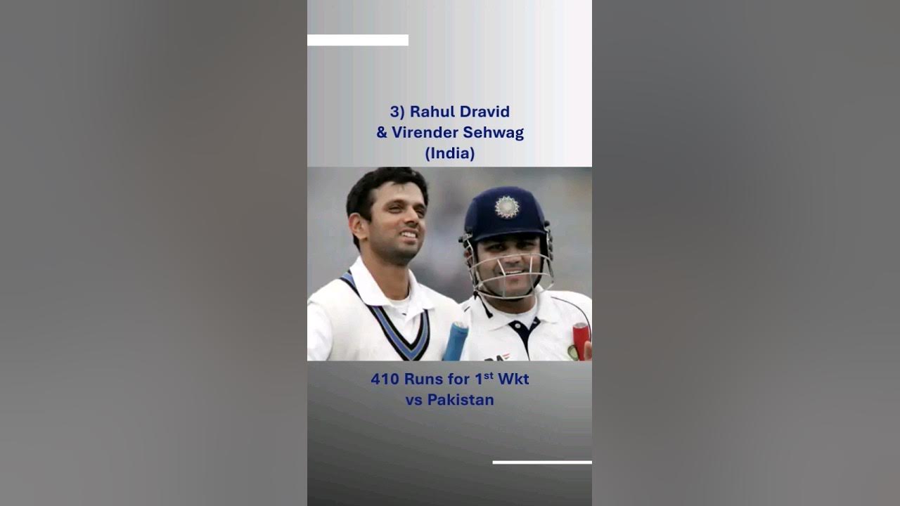 Highest Opening Partnership In Test cricket shortsvideo highest-opening-partnership-in-test-cricket-shortsvideo