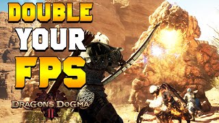 DOUBLE YOUR FPS NOW! (PC Mod) in Dragon's Dogma 2