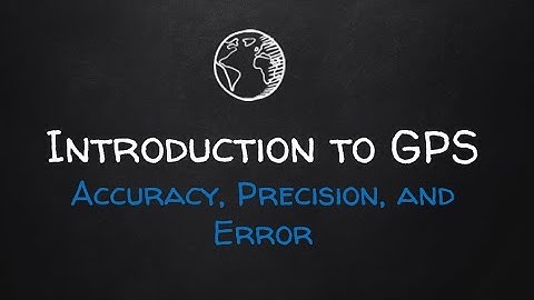 Lecture3a Accuracy PrecisionError