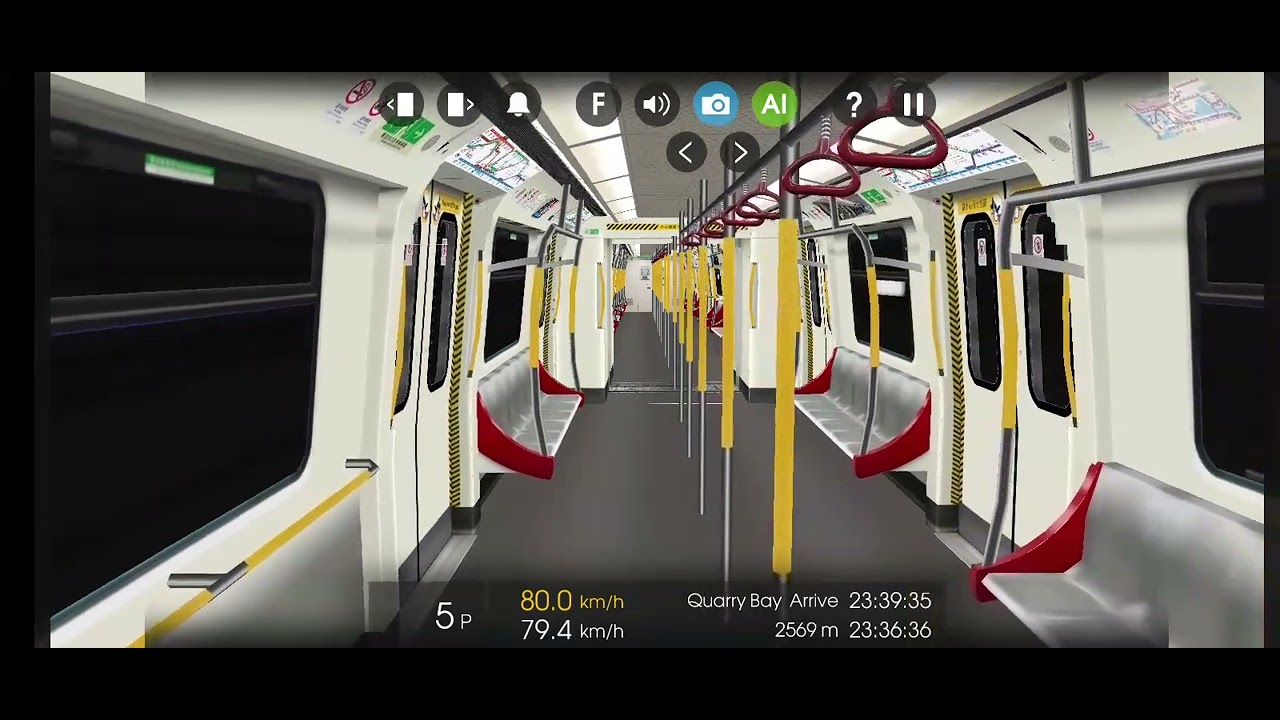 (200 SUBS Special) Hmmsim 2 MTR Tseung Kwan O Line Full Journey Po Lam ...