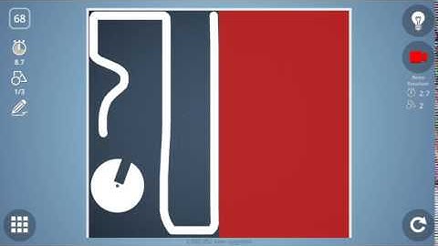 Check out how I solved level 68 in Brain It On! #BrainItOn