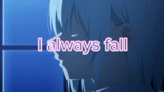 Nightcore || I always fall [Eli Wilson] // (lyrics)