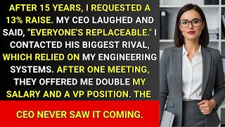 Meu CEO riu do meu pedido de aumento de 13% — então levei minhas habilidades para a empresa rival...