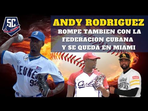 ULTIMA HORA: Andy Rodriguez ROMPE también con la Federación Cubana y se queda en Miami