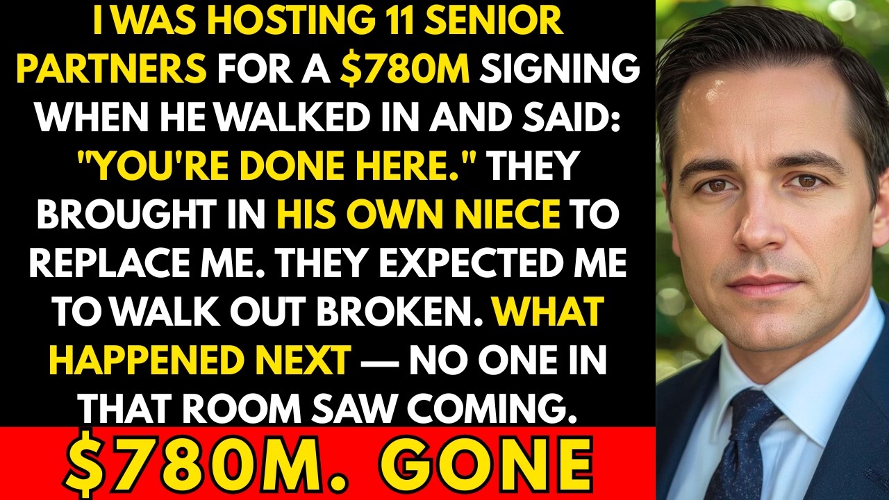 I Was Fired In Front Of 11 Partners During A $780M Signing — Every Contract Voided Instantly