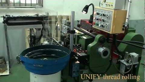 UNIFY thread rolling (KIM UNION) - UM-30 THREAD ROLLING MACHINES