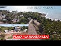 Playa &quot;La Manzanilla&quot; ubicada en San Blas, Nayarit