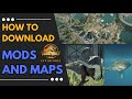 Install Dinosaur Mods & Maps in JWE 2 (Easy Guide)🦖🌐🖱️