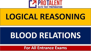 Logical Reasoning - Blood Relations- Applications -  Useful for Law Entrance & BBA Entrance