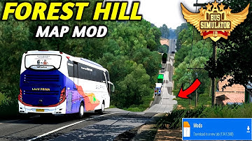 Map Mod Bussid 4.2 - Released New Forest hill road map Mod For Bus Simulator Indonesi।Bussid Mod Map