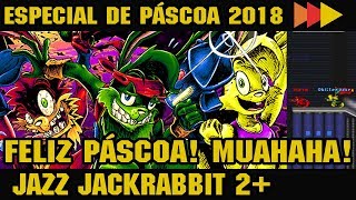 PC Game para jogar na Páscoa | ft. CL&BR Play | Especial de Páscoa 2018 | Jazz Jackrabbit 2 Plus screenshot 2
