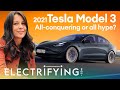 Tesla Model 3 2021 review: Is the updated baby Tesla all-conquering or all hype? / Electrifying