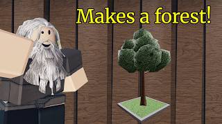 How to make a small tree farm setup [Roblox Industrialist] Episode 4