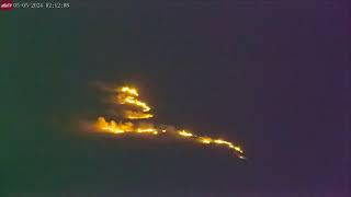 May 5, 2024: Forest Fire on the Slopes of the Mayon Volcano, Indonesia